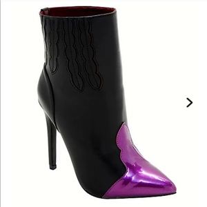 DISNEY LITTLE MERMAID URSELA ANKLE BOOTS